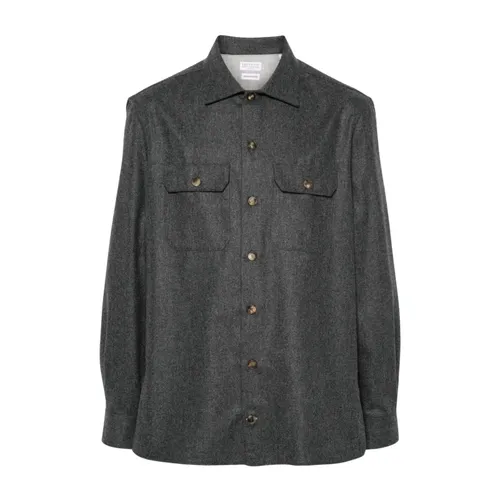 Shirts > Casual Shirts - - Brunello Cucinelli - Modalova