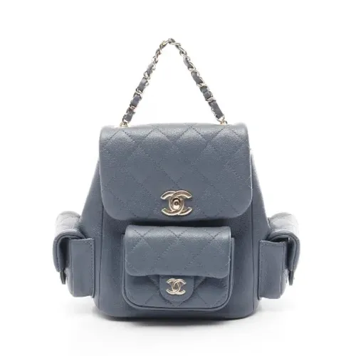 Pre-owned > Pre-owned Bags > Pre-owned Backpacks - - Chanel Vintage - Modalova