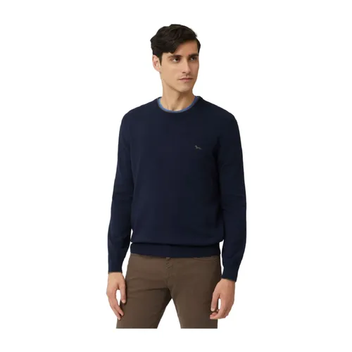 Knitwear > Round-neck Knitwear - - Harmont & Blaine - Modalova