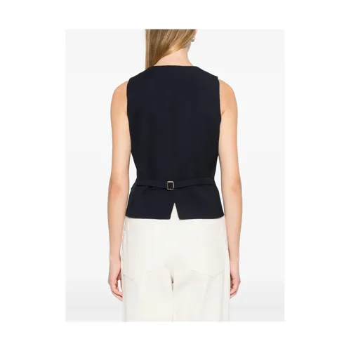 Jackets > Vests - - Max Mara Studio - Modalova