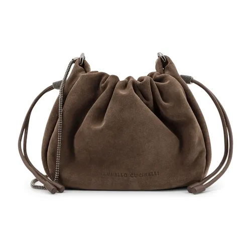 Bags > Bucket Bags - - Brunello Cucinelli - Modalova