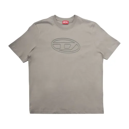 Diesel - Tops > T-Shirts - Gray - Diesel - Modalova