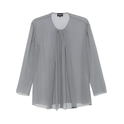 Blouses & Shirts > Blouses - - Giorgio Armani - Modalova