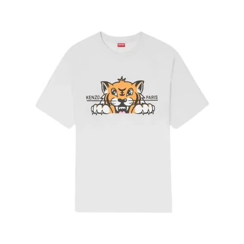 Kenzo - Tops > T-Shirts - Beige - Kenzo - Modalova