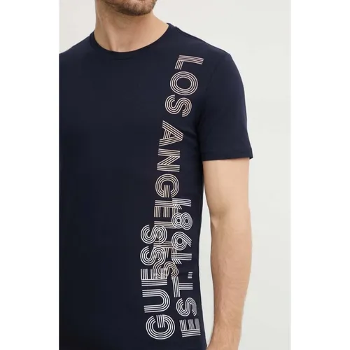 Guess - Tops > T-Shirts - Blue - Guess - Modalova