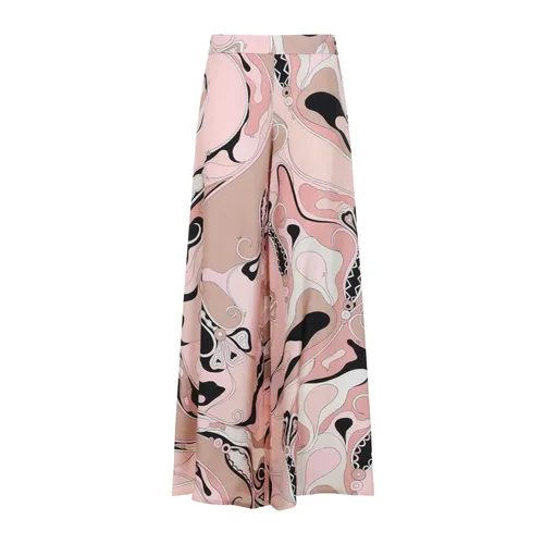 Trousers > Wide Trousers - - Emilio Pucci - Modalova