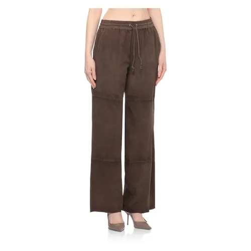 Trousers > Leather Trousers - - P.a.r.o.s.h. - Modalova