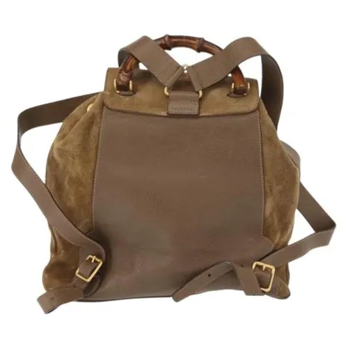 Pre-owned > Pre-owned Bags > Pre-owned Backpacks - - Gucci Vintage - Modalova