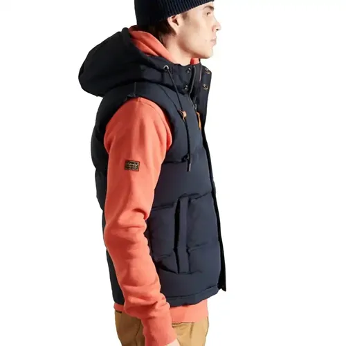 Superdry - Jackets > Vests - Blue - Superdry - Modalova