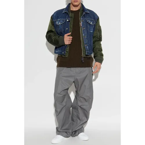 Jackets > Denim Jackets - - Dsquared2 - Modalova