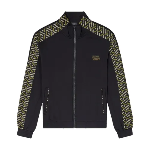 Sweatshirts & Hoodies > Zip-throughs - - Versace - Modalova