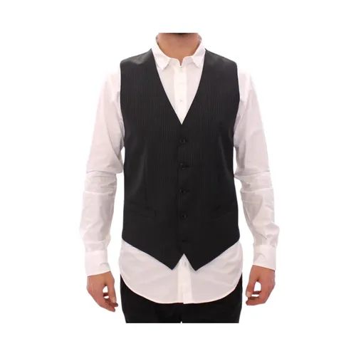 Suits > Suit Vests - - Dolce & Gabbana - Modalova