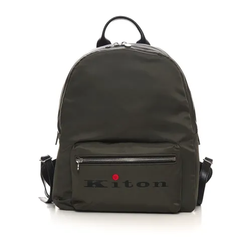 Kiton - Bags > Backpacks - Green - Kiton - Modalova
