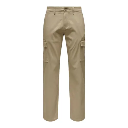 Trousers > Straight Trousers - - Only & Sons - Modalova