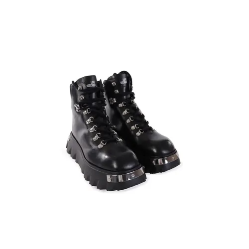 Shoes > Boots > Lace-up Boots - - Love Moschino - Modalova