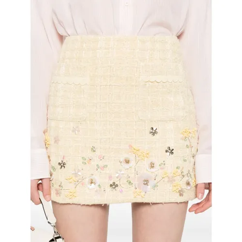 Skirts > Short Skirts - - Elisabetta Franchi - Modalova