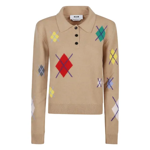 Knitwear > Round-neck Knitwear - - Msgm - Modalova