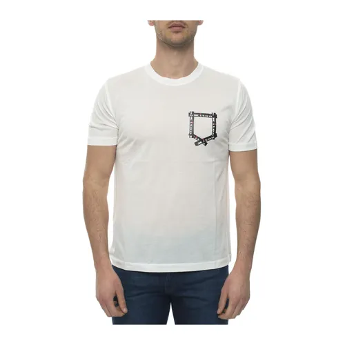 Kiton - Tops > T-Shirts - White - Kiton - Modalova