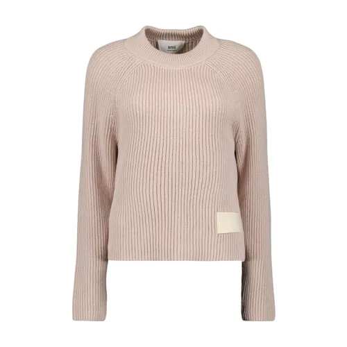 Knitwear > Round-neck Knitwear - - Ami Paris - Modalova