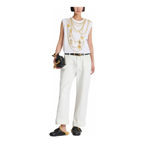 Tops > Sleeveless Tops - - Balmain - Modalova