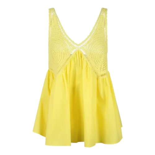 Tops > Sleeveless Tops - - P.a.r.o.s.h. - Modalova