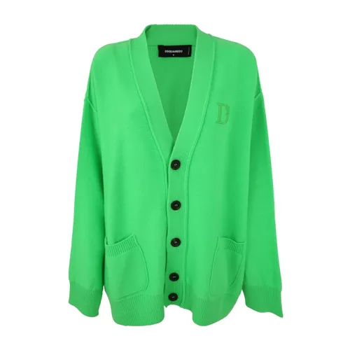Knitwear > Cardigans - - Dsquared2 - Modalova