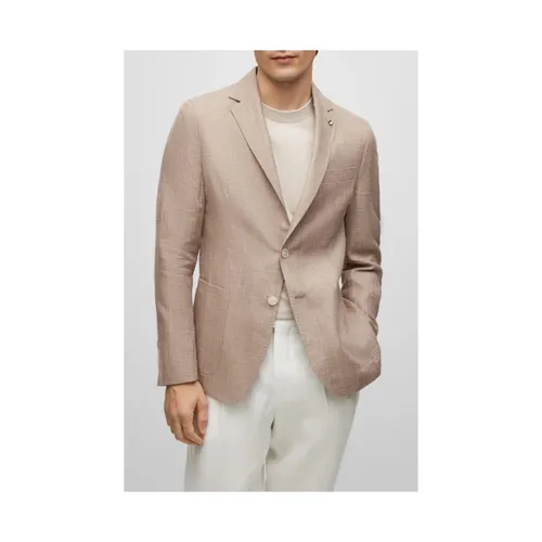 Hugo - Jackets > Blazers - Beige - Hugo - Modalova