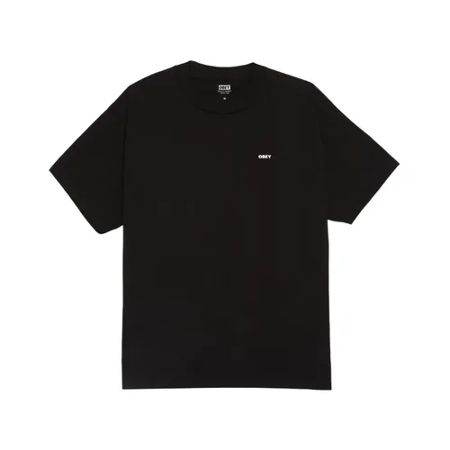 Obey - Tops > T-Shirts - Black - Obey - Modalova