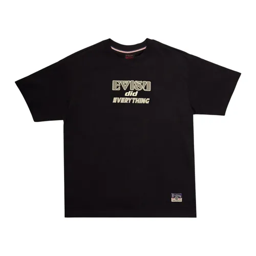 Evisu - Tops > T-Shirts - Black - Evisu - Modalova