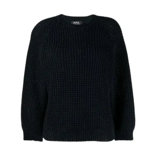 Knitwear > Round-neck Knitwear - - A.p.c. - Modalova