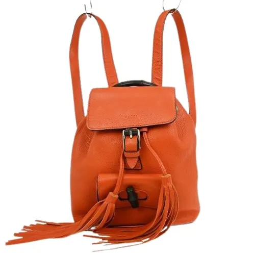 Pre-owned > Pre-owned Bags > Pre-owned Backpacks - - Gucci Vintage - Modalova