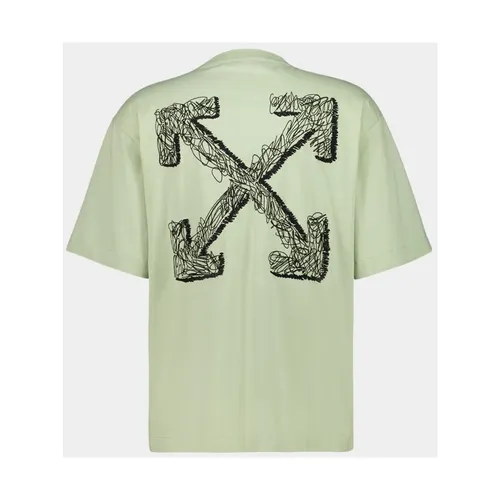 Tops > T-Shirts - - Off White - Modalova