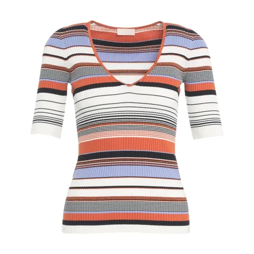 Knitwear > V-neck Knitwear - - Liu Jo - Modalova