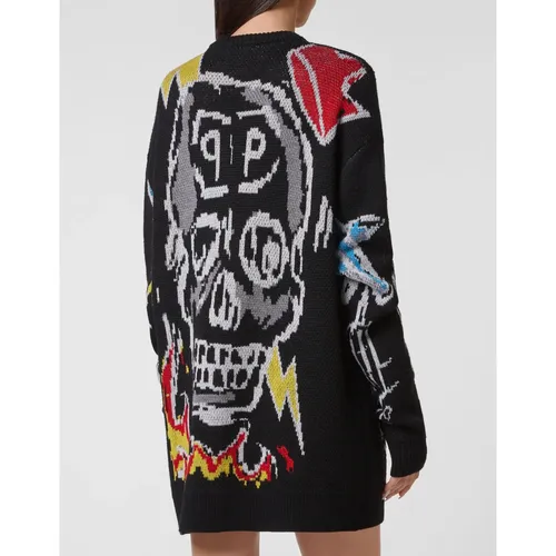 Knitwear > Round-neck Knitwear - - Philipp Plein - Modalova