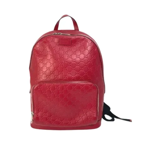Pre-owned > Pre-owned Bags > Pre-owned Backpacks - - Gucci Vintage - Modalova