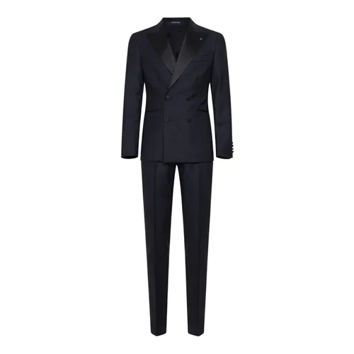 Suits > Suit Sets > Double Breasted Suits - - Tagliatore - Modalova
