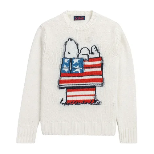 Knitwear > Round-neck Knitwear - - MC2 Saint Barth - Modalova