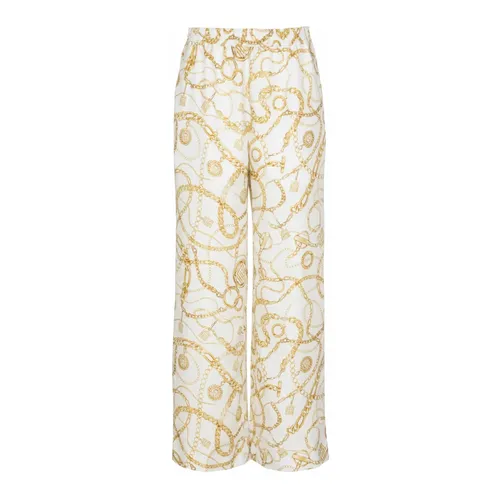 Trousers > Wide Trousers - - Balmain - Modalova