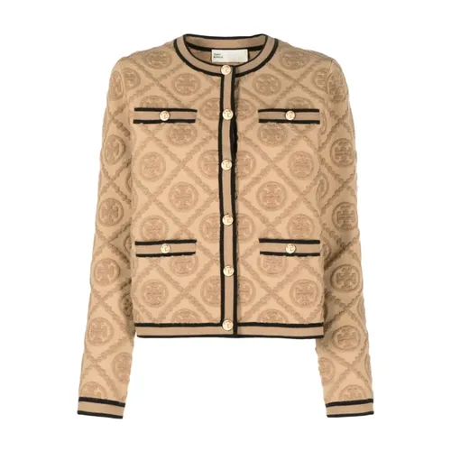 Knitwear > Cardigans - - Tory Burch - Modalova