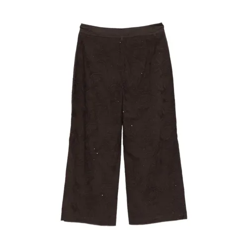Trousers > Cropped Trousers - - Liu Jo - Modalova