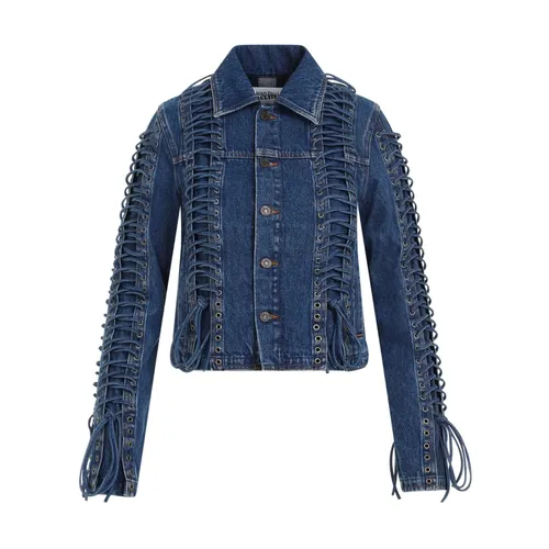 Jackets > Denim Jackets - - Jean Paul Gaultier - Modalova
