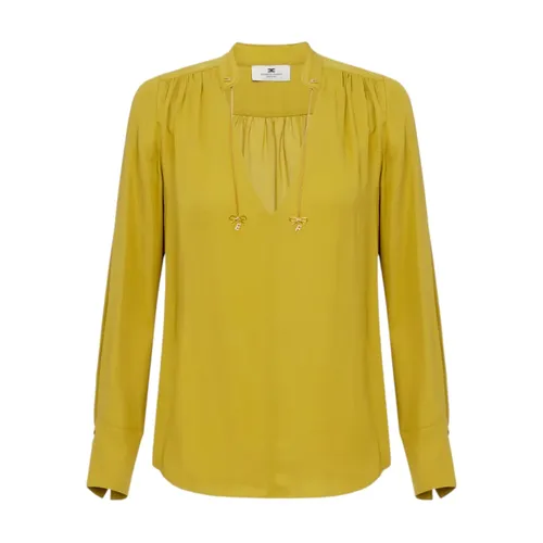 Blouses & Shirts > Blouses - - Elisabetta Franchi - Modalova