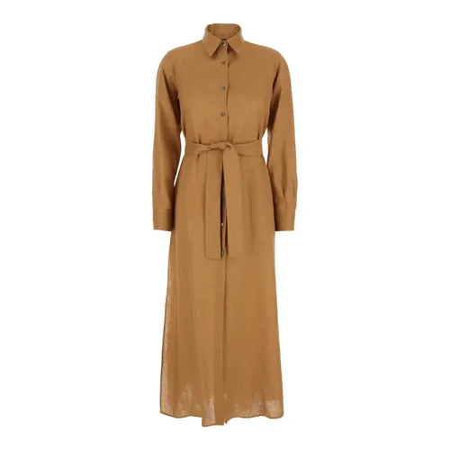 Dresses > Day Dresses > Shirt Dresses - - Plain Units - Modalova
