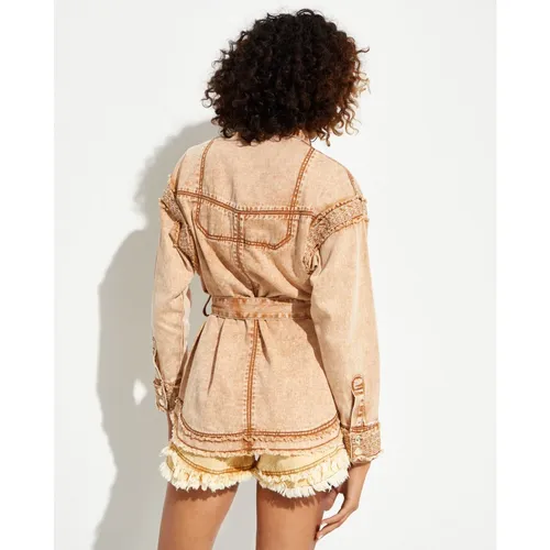 Blouses & Shirts > Denim Shirts - - Ixiah - Modalova