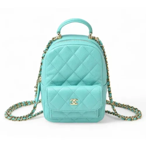 Pre-owned > Pre-owned Bags > Pre-owned Backpacks - - Chanel Vintage - Modalova