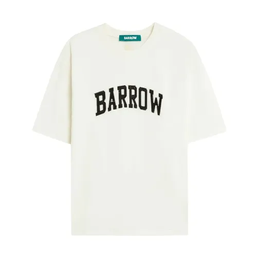 Barrow - Tops > T-Shirts - White - Barrow - Modalova