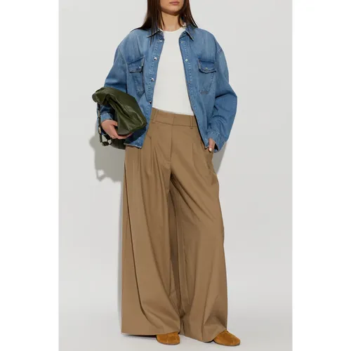 Blouses & Shirts > Denim Shirts - - Anine Bing - Modalova