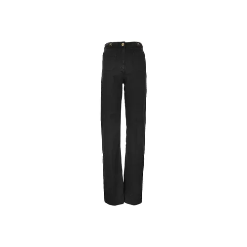 Jeans > Straight Jeans - - Elisabetta Franchi - Modalova