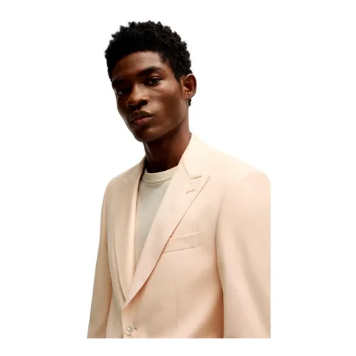 Hugo - Jackets > Blazers - Beige - Hugo - Modalova