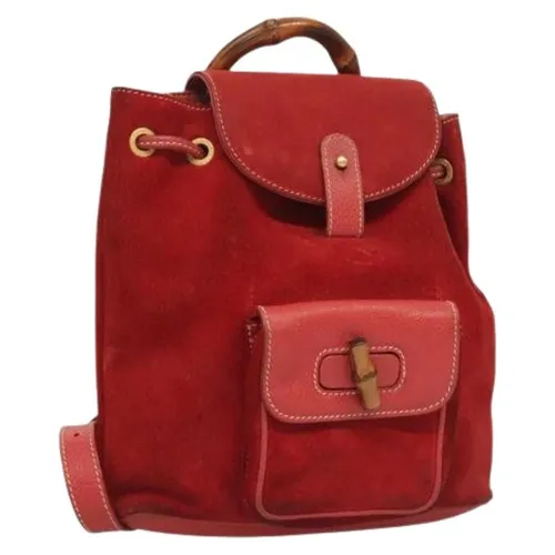 Pre-owned > Pre-owned Bags > Pre-owned Backpacks - - Gucci Vintage - Modalova